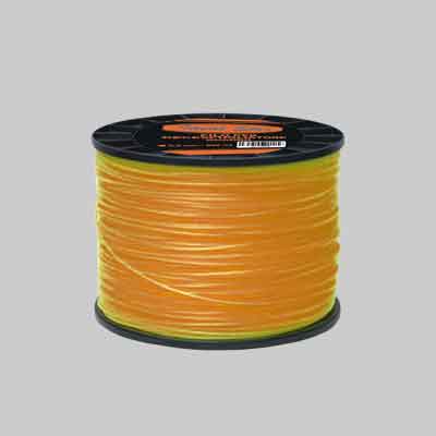 FILO PER DECESPUGLIATORE MAXI QUADRO mm 3,3x160 mt. Prezzo per rotolo.