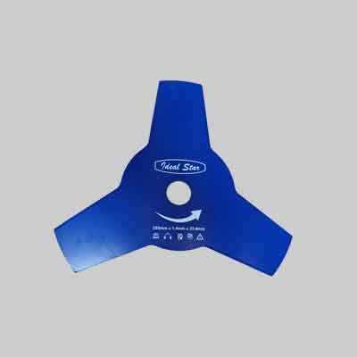 DISCO PER DECESPUGLIATORE 3 DENTI Ø mm 255x1,4. Prezzo per Pezzo.