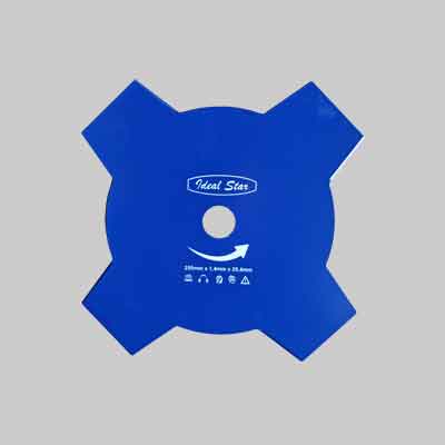 DISCO PER DECESPUGLIATORE 4 DENTI Ø mm 255x1,4. Prezzo per Pezzo.