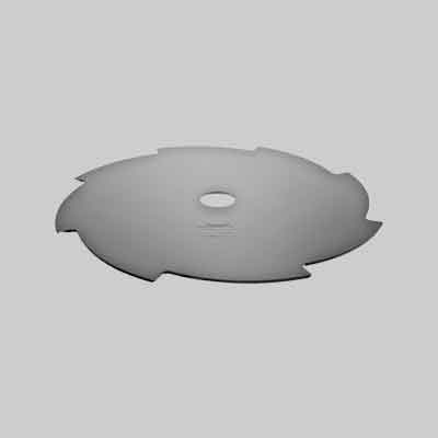 DISCO PER DECESPUGLIATORE 8 DENTI Ø mm 255x1,4. Prezzo per Pezzo.