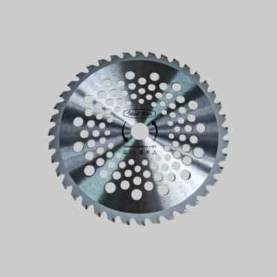 DISCO PER DECESPUGLIATORE PROFESSIONALE 'TUNGSTENO' IDEAL STAR Ø mm 255x25.4 - 40 denti. Prezzo per Pezzo.