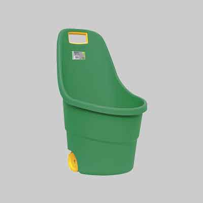 CARRIOLA TONDA MULTIUSO lt 50, cm 53x57x89h. Prezzo per Pezzo.