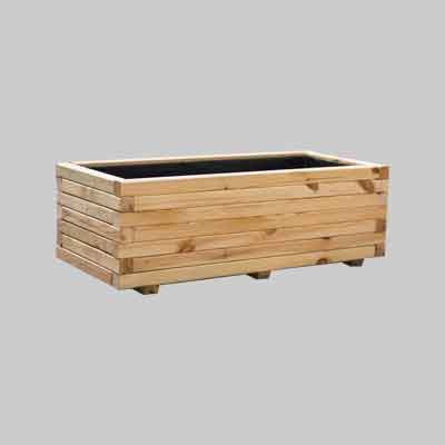 FIORIERA IN LEGNO  cm 90x40x27h. Prezzo per Pezzo.