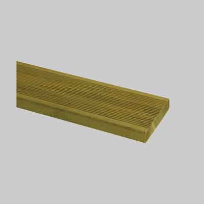 LISTONE ZIGRINATO IN LEGNO 2500x145x28 mm. Prezzo per Pezzo.