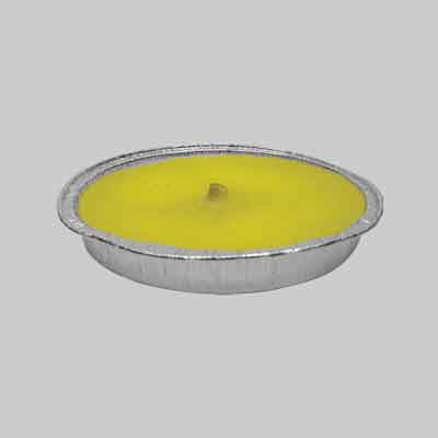 FIACCOLA ALLA CITRONELLA Ø cm 17x2,5h. Prezzo per Pezzo.