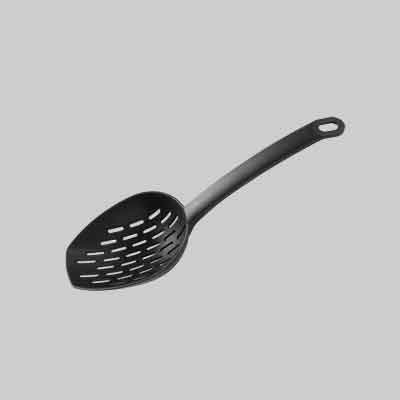 CUCCHIAIONE SCOLATUTTO 'SPACE LINE' 33 cm. Prezzo per Pezzo.