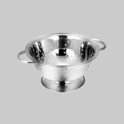 COLAPASTA CON BASE 'GRANDCHEF' ø 24 cm. Prezzo per Pezzo.