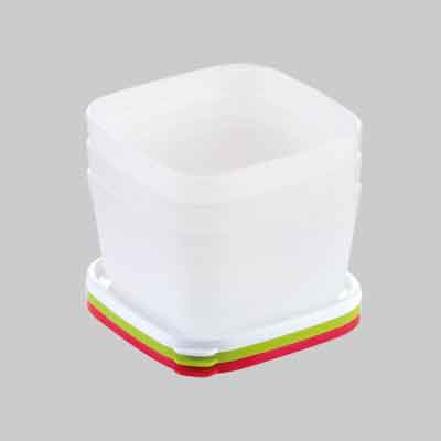 CONTENITORI IGIENICI PER FREEZER 'PURITY' 0,5 lt - 3 pezzi. Prezzo per Pezzo.