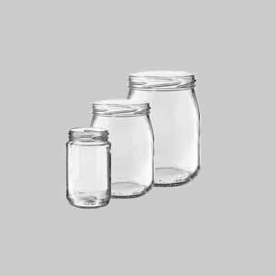 VASO IN VETRO PER CONSERVE cc 500 - Imb. Ø 82 mm. Prezzo per Pezzo.