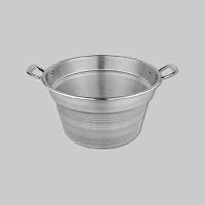 PENTOLA A CALDAIA Ø cm 28x16h - cap. 5 lt. Prezzo per Pezzo.