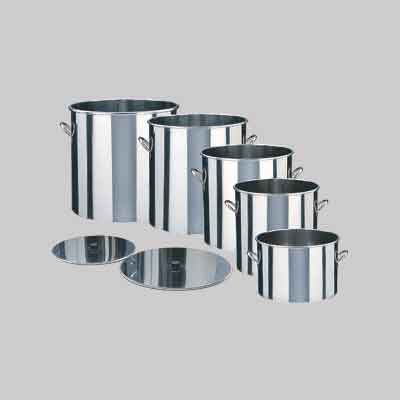 BOLLITORE IN ACCIAIO INOX 'MINOX' Ø mm 450x345h - cap.lt 55. Prezzo per Pezzo.