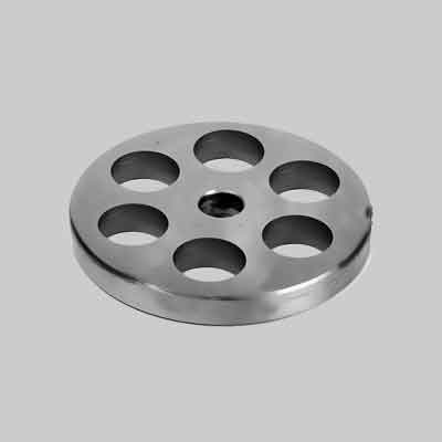 PIASTRA PER TRITACARNE ELETTRICO n° 12 - fori mm 18. Prezzo per Pezzo.