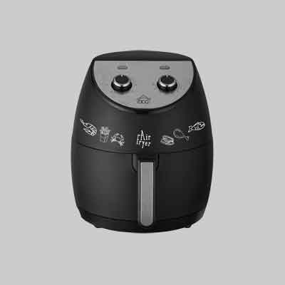 FRIGGITRICE AD ARIA 'FR 3508' DCG 4 lt -1450 Watt. Prezzo per Pezzo.