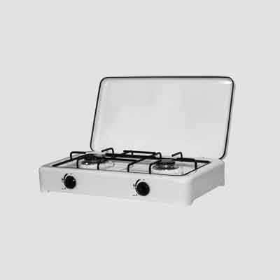 FORNELLO A GAS 2 FUOCHI cm 58x31x13. Prezzo per Pezzo.