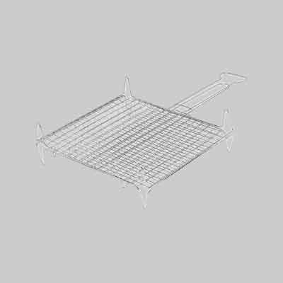 GRATICOLA DOPPIA A RETE BOMBATA cm 27x37. Prezzo per Pezzo.