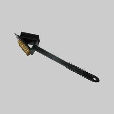 SPAZZOLA DOPPIA PER BARBECUE cm 36. Prezzo per Pezzo.