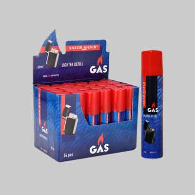RICARICA GAS PER ACCENDINI ml 60 - Expo da banco. Prezzo per Pezzo.