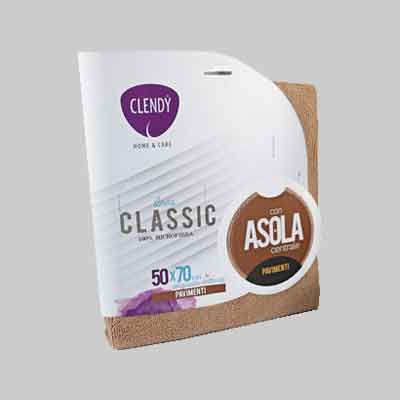 PANNO IN MICROFIBRA CON ASOLA cm 50x70. Prezzo per Pezzo.