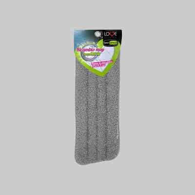 PANNO DI RICAMBIO PER SCOPA 'SPRAY MOP' cm 43x14,5. Prezzo per Pezzo.