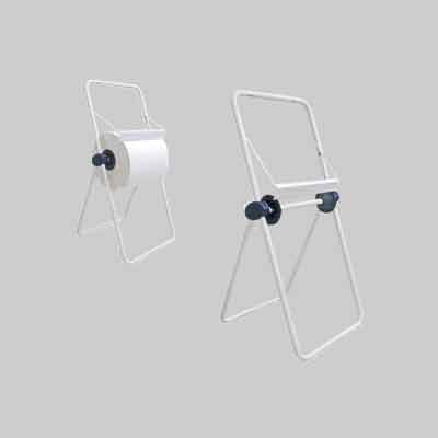 DISPENDER BOBINA CARTA DA PAVIMENTO cm 38x37x86h. Prezzo per Pezzo.