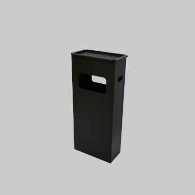 CESTINO GETTACARTE CON POSACENERE cm 33x18x70h. Prezzo per Pezzo.