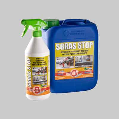 SGRASSANTE MULTIUSO 'SGRAS STOP' ml 750. Prezzo per Pezzo.
