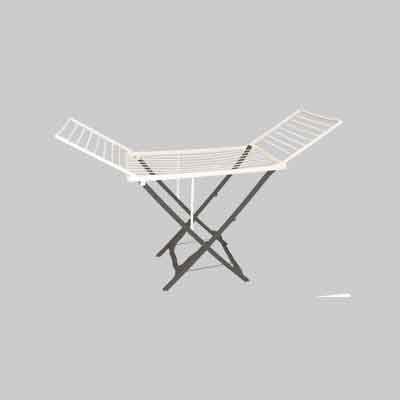 STENDIBIANCHERIA A CAVALLETTO 'STENDYPRATICO' cm 170x50x115h. Prezzo per Pezzo.