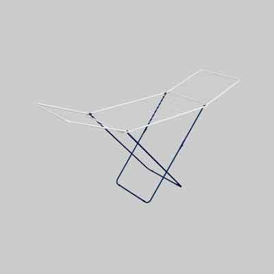 STENDIBIANCHERIA A CAVALLETTO 'JOLLY' cm 180x55x107h. Prezzo per Pezzo.