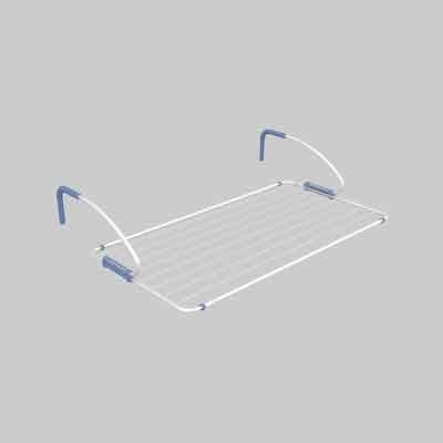 STENDIBIANCHERIA DA BALCONE 'POLAR 100' cm 110x55x28h. Prezzo per Pezzo.