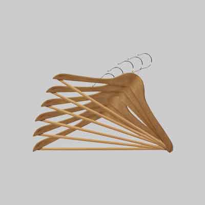 SET GRUCCE IN LEGNO Conf. 6 pezzi. Prezzo per Confezione.