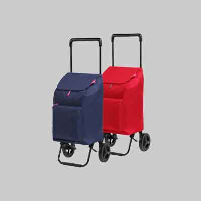CARRELLO PORTASPESA 'ARGO' lt 45 - Colore rosso. Prezzo per Pezzo.