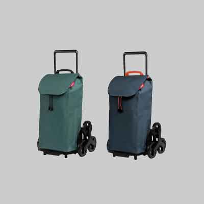 CARRELO PORTASPESA 'TRIS' lt 56 - Colore verde. Prezzo per Pezzo.