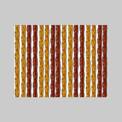TENDA ANTIMOSCHE 'IRIS' BRONZO cm 140x240. Prezzo per Pezzo.