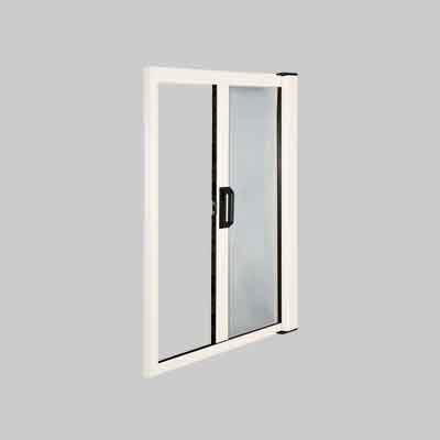ZANZARIERA AVVOLGIBILE ORIZZONTALE  cm 150x250 - col. marrone. Prezzo per Pezzo.