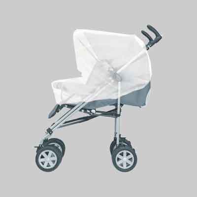 ZANZARIERA PER PASSEGGINO 'ECCO BABY' Col. bianco. Prezzo per Pezzo.