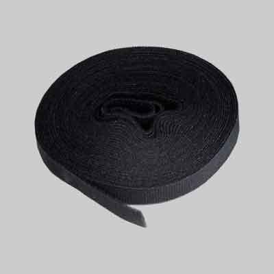 NASTRO ADESIVO 'CLARISSA TAPE' 2 x 2,5 mt - col. nero. Prezzo per Pezzo.