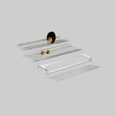 SCOLAPIATTI IN KIT ALLUMINIO cm 86. Prezzo per Pezzo.