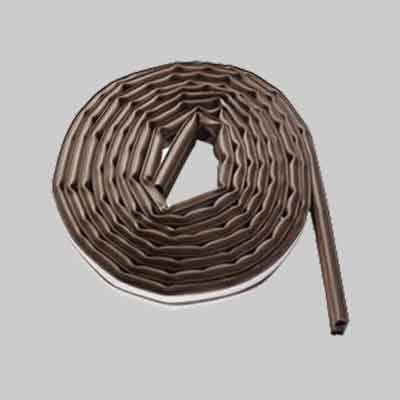 GUARNIZIONE PER PORTE E FINESTRE IN TERMOPLASTICA mm 9 x mt 6 - col. trasparente. Prezzo per Pezzo.