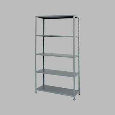 SCAFFALE COMPONIBILE IN KIT 'PESANTE' cm 100x40 - angolari esterni mt 2. Prezzo per Pezzo.
