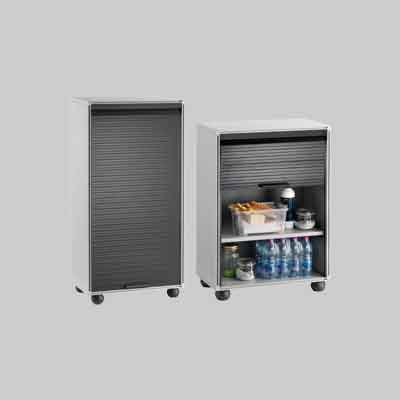 ARMADIO MODULARE 'GARAGE' 62,5x35x120h - 3 ripiani. Prezzo per Pezzo.