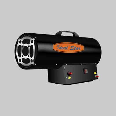GENERATORE ARIA CALDA A GAS IDEAL STAR 50 Kw. Prezzo per Pezzo.