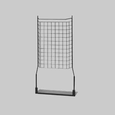GRIGLIA SALVAUSTIONI CON PIEDISTALLO cm 37x18x83h. Prezzo per Pezzo.