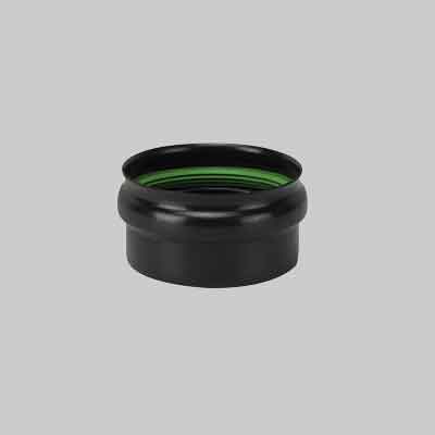 TAPPO PER RACCORDO A T PER STUFE A PELLET 'LIGHT' Ø 80 mm. Prezzo per Pezzo.