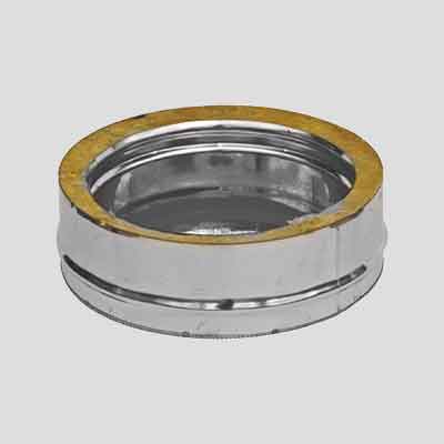 TAPPO SCARICO CONDENSA DOPPIA PARETE Ø 200/250 mm. Prezzo per Pezzo.