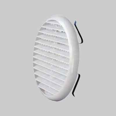 GRIGLIA DI AERAZIONE UNIVERSALE 'ECO' Ø 120>160 mm. Prezzo per Pezzo.