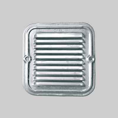 GRIGLIA DI AERAZIONE IN ALLUMINIO SOVRAPPONIBILE mm 140x250. Prezzo per Pezzo.
