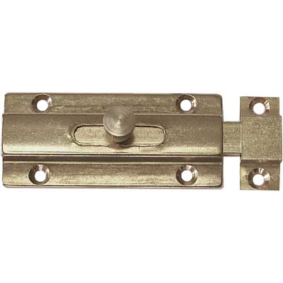 CATENACCIO TRASVERSALE OTTONE mm 100 - Lucido pz. 1. Prezzo per Pezzo.