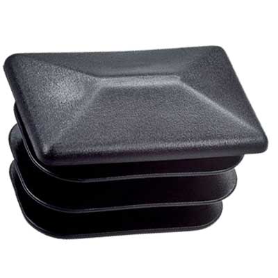 PUNTALE ALETTATO RETTANGOLARE mm 40x20 pz. 4. Prezzo per Pezzo.