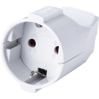 PRESA MOBILE SCHUKO 10 A 2P+T pz. 1. Prezzo per Pezzo.