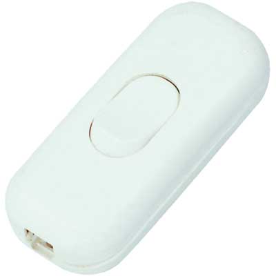 INTERRUTTORE VOLANTE Colore bianco pz. 1. Prezzo per Pezzo.